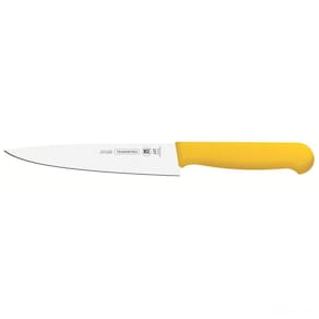 Faca para carne 8" Profissional Tramontina cabo amarelo Tramontina