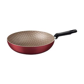 Frigideira Funda Tramontina Antiaderente Starflon Max Vermelho 24 cm 2,2 L Tramontina