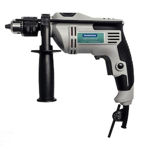 Furadeira de Impacto 500 W 1/2" 220 V Tramontina com Empunhadura Auxiliar Velocidade Variável e Sistema de Reversão Tramontina