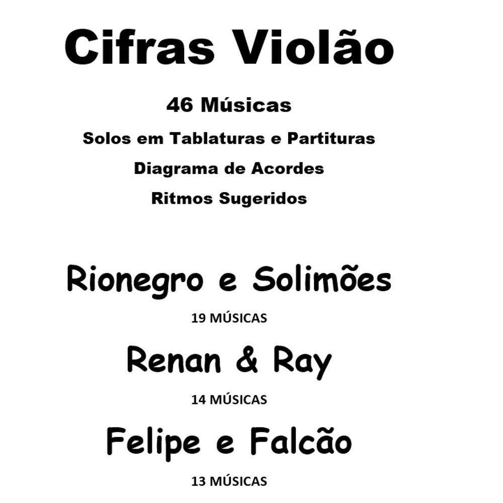 Caderno De Cifras Violão Sertanejo Raiz Vol.4 - 49 Músicas