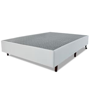 Base Para Box Sommier Casal 138x188x34cm Courvin Branco