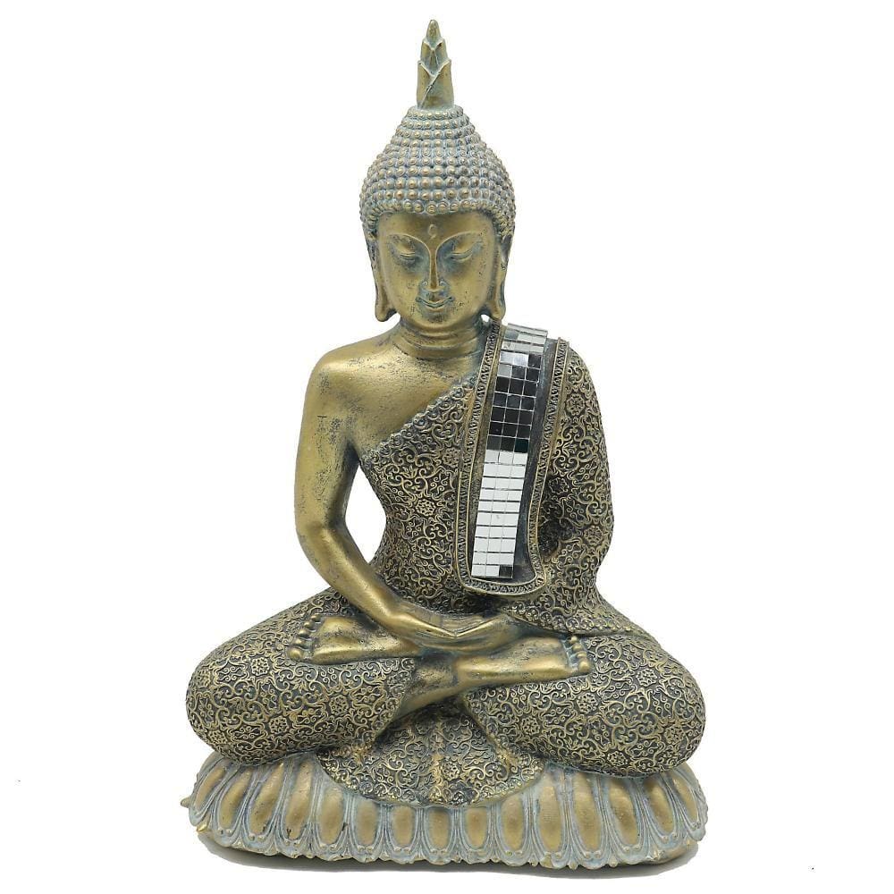 Buda Sentado 30,5cm Just Home Collection