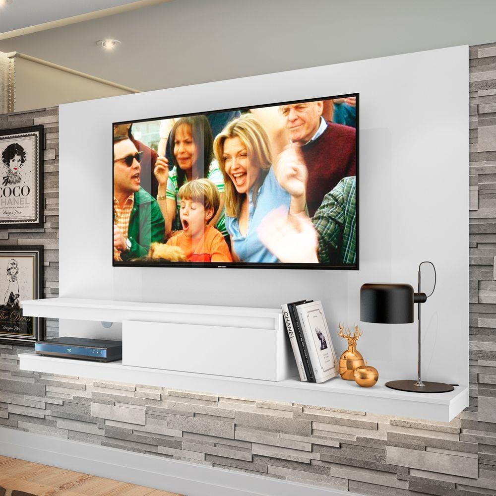 Painel para TV Até 60` Kd2000 Bac Branco - Quiditá
