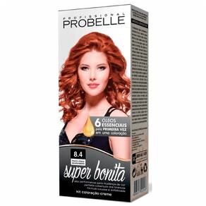 Tintura Probelle Super Bonita Louro Acobreado 8.4 50g