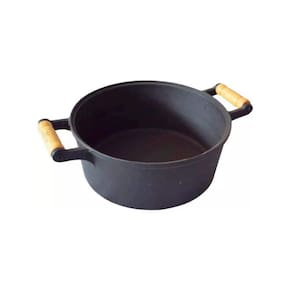 Caçarola de Ferro Fundido 2 Alças Sem Tampa - 3,5 Lt