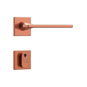 Fechadura Rose Gold Externa Antares 3000/40 Stam