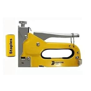 Grampeador Tapeceiro Pro 3 Em 1 Com 1200 Grampos Fertak