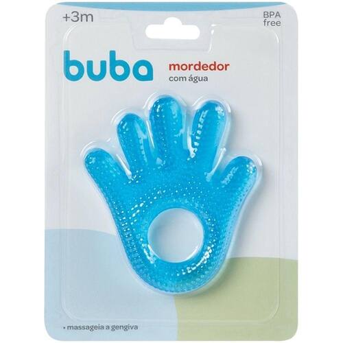 imagem-Mordedor para Bebe Maozinha de Agua - Cor: Azul