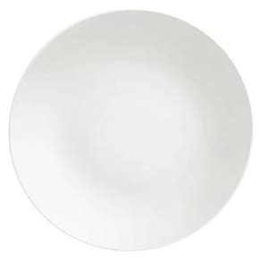 Prato Raso Tramontina Leonora em Porcelana Branca 25CM