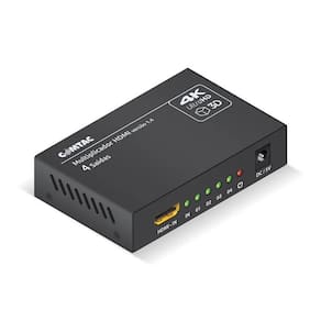 Multiplicador de Video HDMI com 4 Saidas 4K Comtac 9378