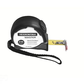 Trena Profissional Tramontina com Ponta Magnética e Corpo em Aço Inox 3 m Tramontina