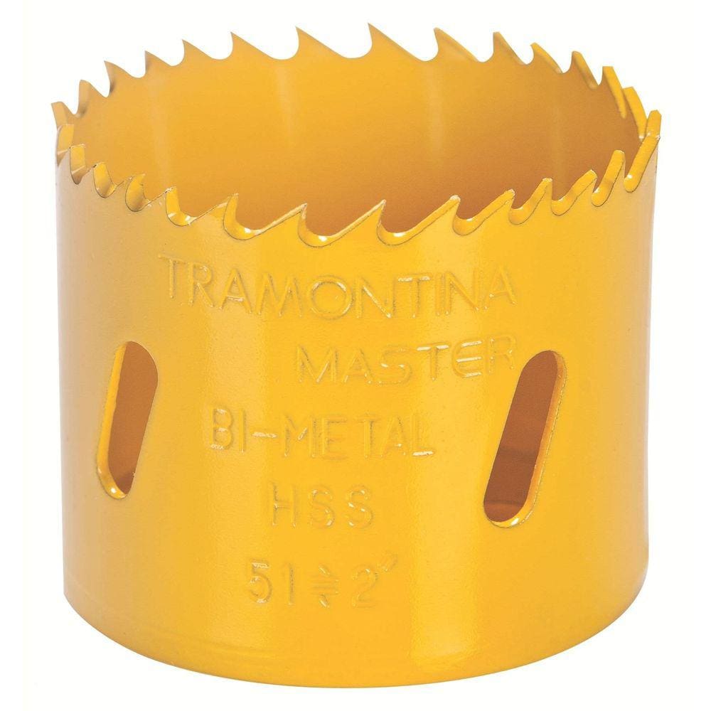 Serra Copo Bi-Metálica 41 mm 1.5/8" Tramontina com Dentes em Aço Rápido HSS Tramontina