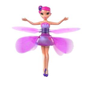 Boneca Princesa Aerocraft Fada Voadora Rosa 19Cm Sensor Nº7