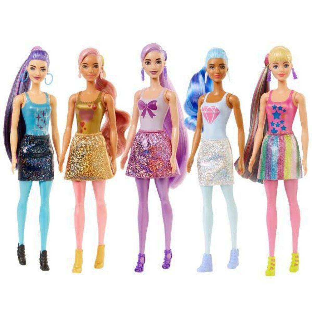 Boneca barbie color vil  Black Friday Casas Bahia