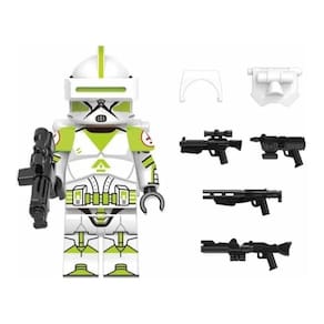 Boneco Battalion Medic Clone Trooper Blocos Montar Star Wars