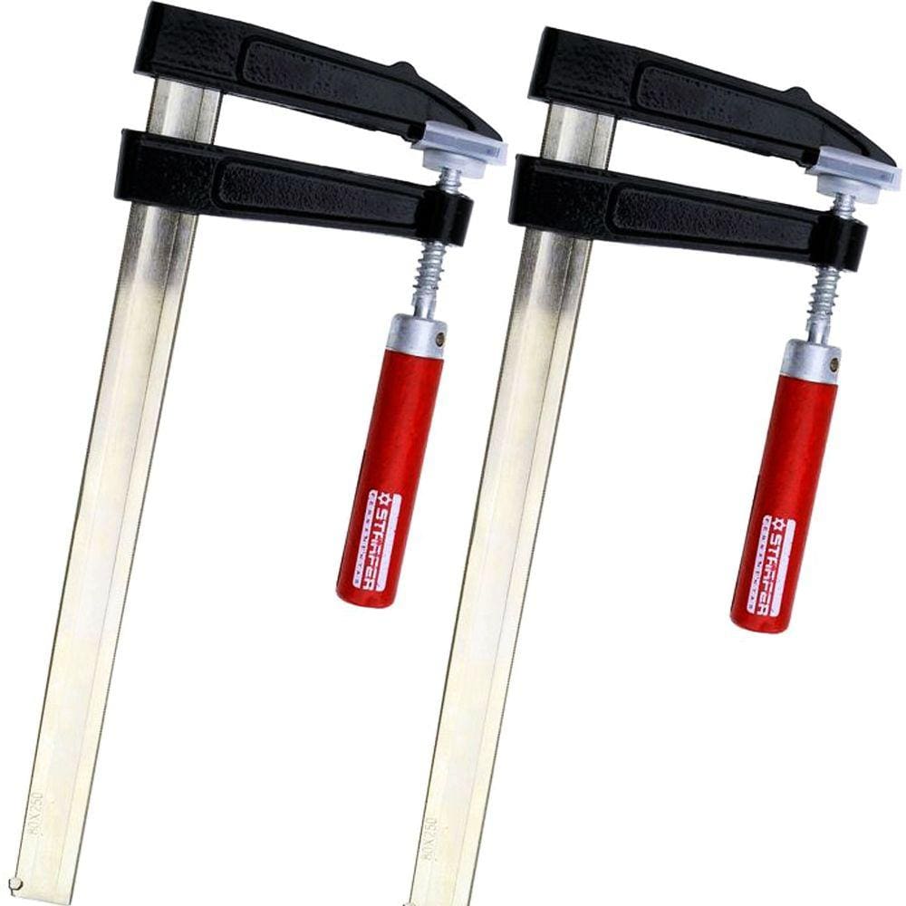 Kit 2 Grampo Sargento F para Marceneiro Carpinteiro 100x400mm - Starfer