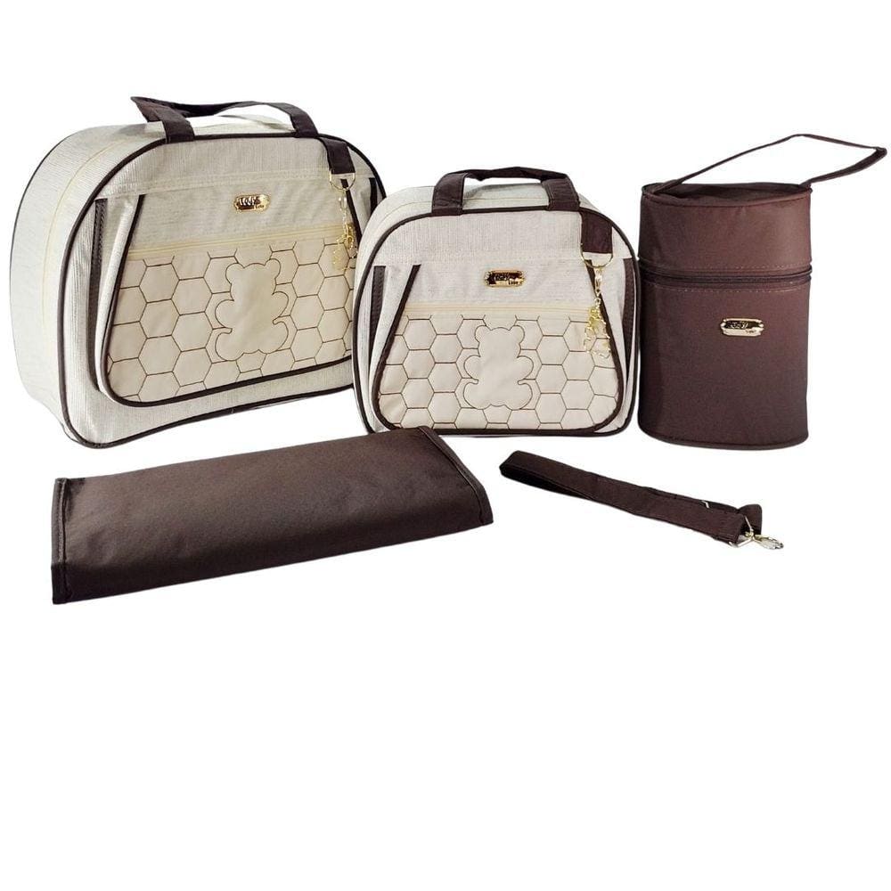 Kit Bolsa Maternidade 4 Peças 15/16 Rose