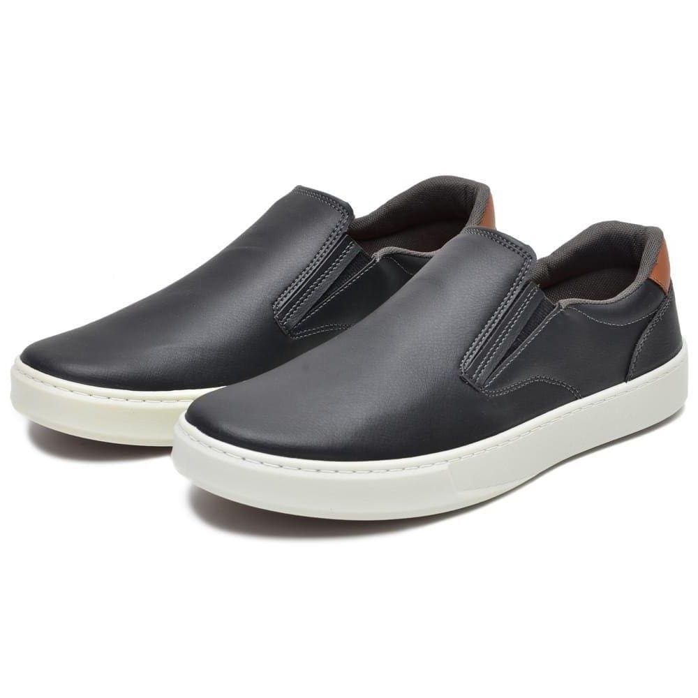 Slip On Iate Casual Masculino Palmilha Gel Elastico Macio