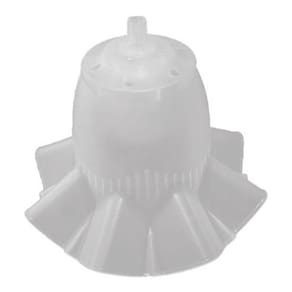 Globo Tulipa Caracol Lustre P/ Ventilador De Teto Loren Sid