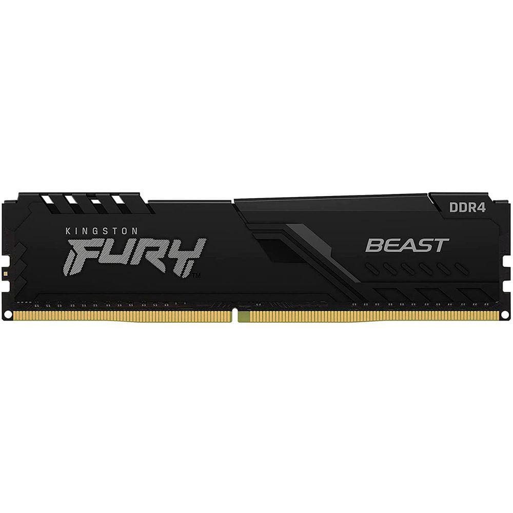 Memória Gamer Kingston Fury Beast, 16GB, DDR4, 3600MHz, CL18 - KF436C18BB/16
