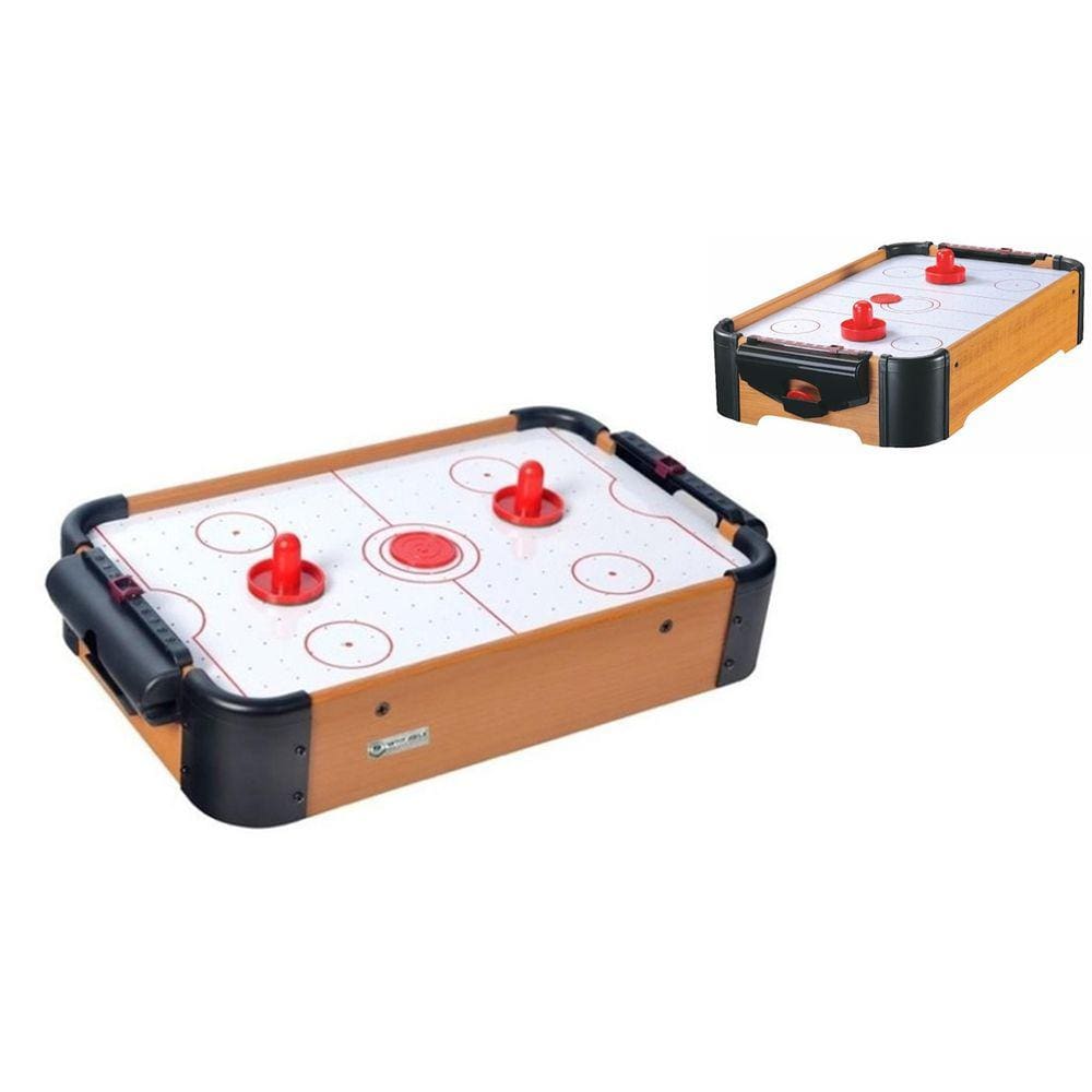 Jogo de Mesa Hockey Air Mesa Portátil Diversão Completa