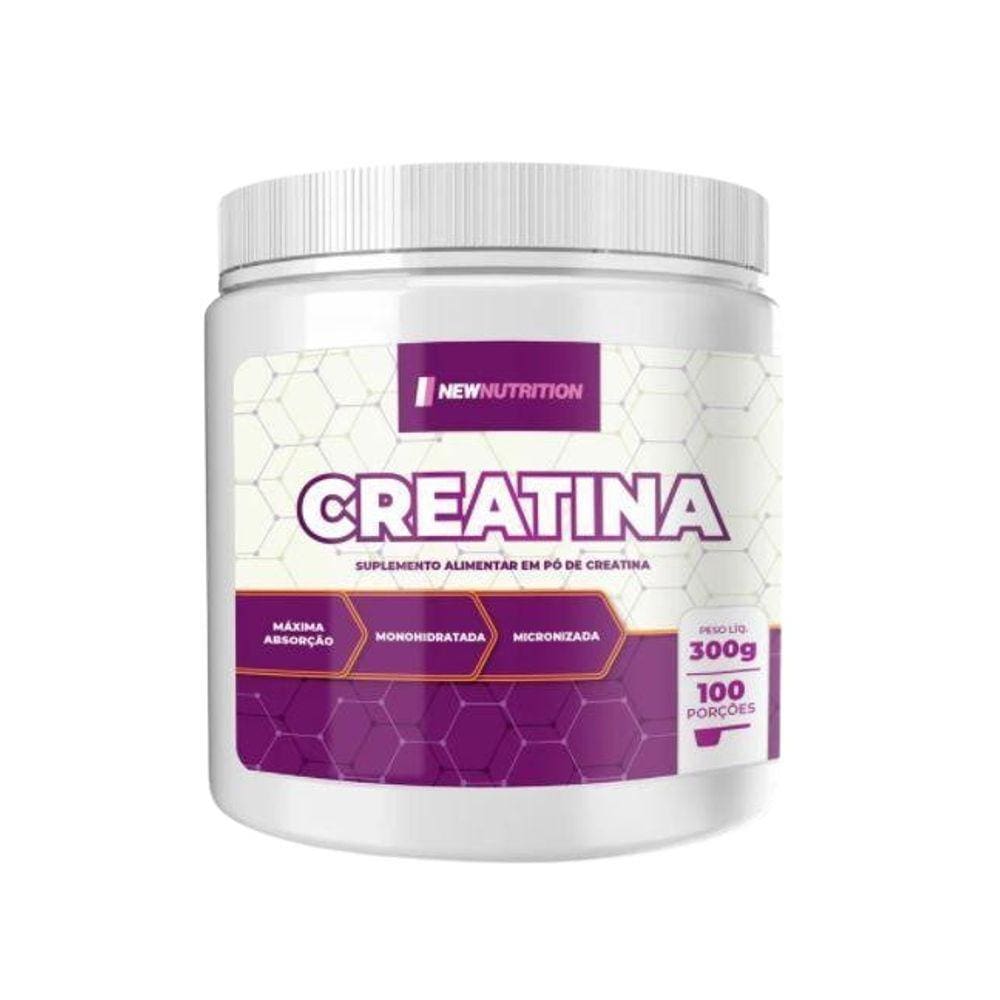 Creatina Monohidratada Micronizada Em Pó 300 Gr