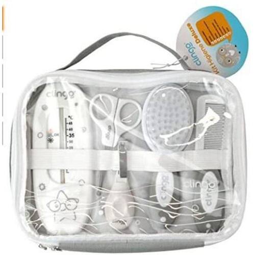 Kit Higiene Deluxe Com Estojo 9 Pecas - Clingo Menor preço em Kit Higiene Deluxe Com Estojo 9 Pecas - Clingo