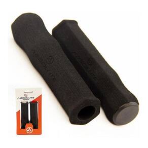 Manopla Mtb - Absolute Nbr2 Espuma Rígida Preta