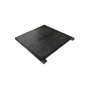 Tampa Cisterna Elétrica Gordura 50X50 Ferro Articulada