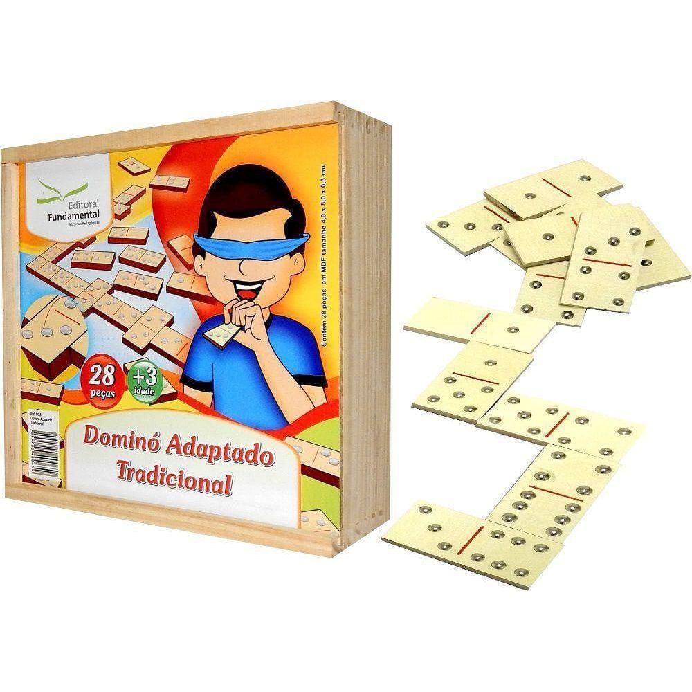 Domino Adaptado Braile