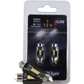 Par Led Torpedo Shocklight 3 Leds Smd 2835 12v 36mm