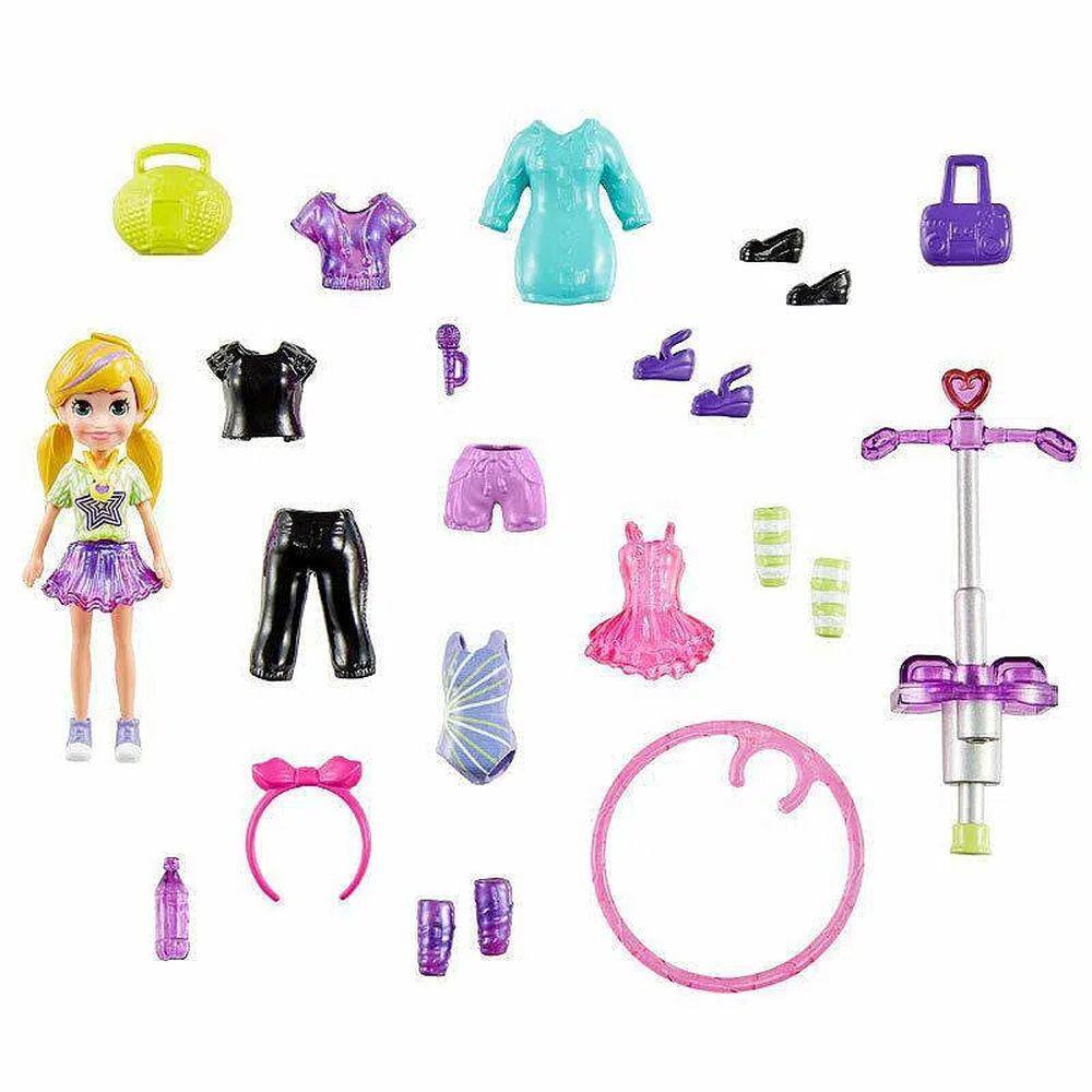 Bonecas Polly Pocket - Pacote de Festa - Festa do Pijama - Mattel