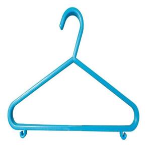Kit 06 Cabides Infantil Azul Clingo C0047