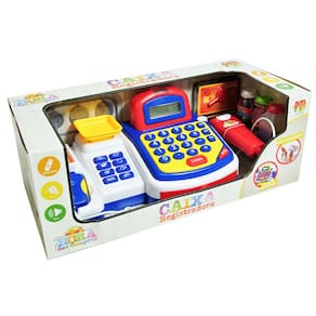 Caixa Registradora Com Acessórios Som e luz Dmt3816 - Dm Toys