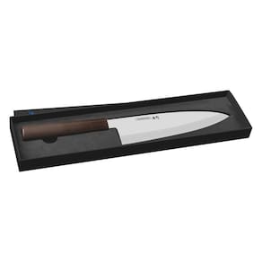 Faca Deba 8 Sushi Silver Lamina De Aco Inox E Cabo De Nylon
