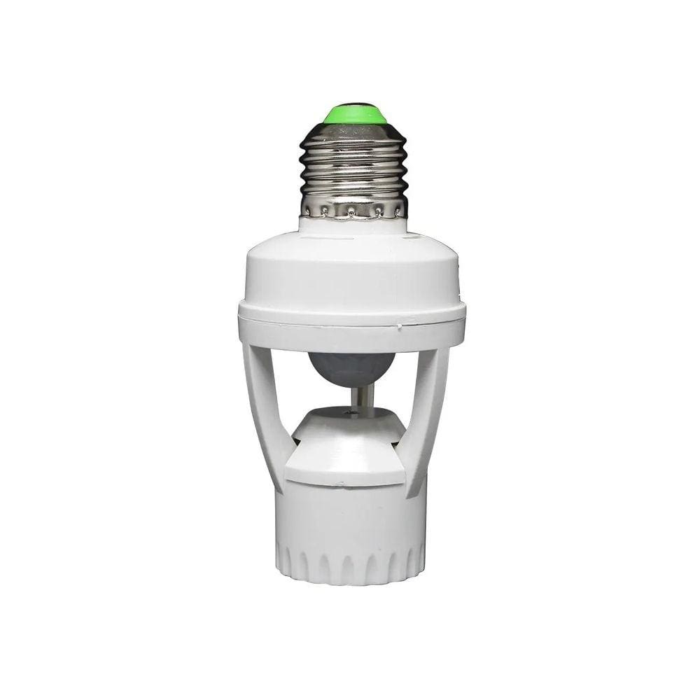 Sensor De Presença Com Fotocélula Para Lâmpada Soquete E27 Bivolt