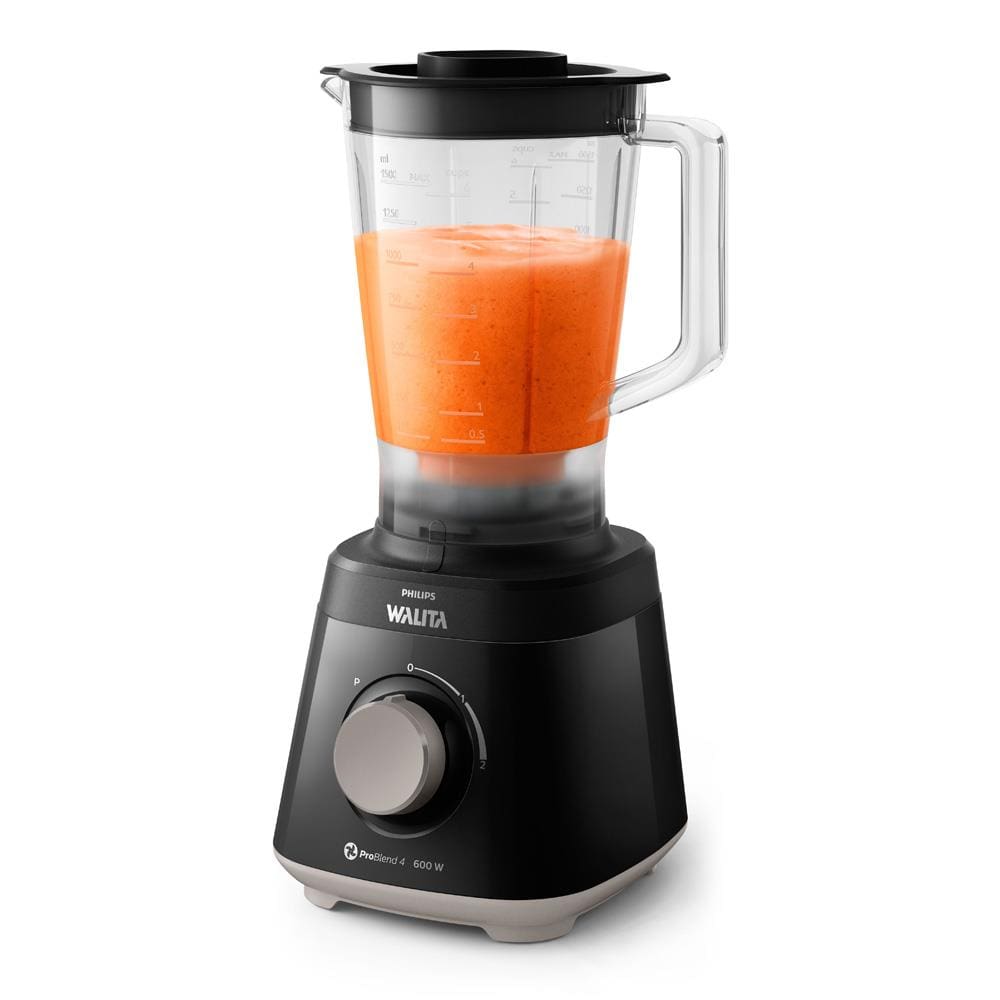 Liquidificador Philips Walita Daily Ri2112 Preto 600w com 2 Velocidades - 220v