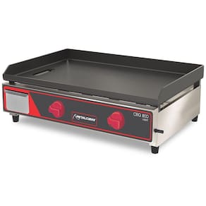 Chapa Bifeteira A Gás Light Metalcubas 80 Cm Com Prensa Cbg800lpp