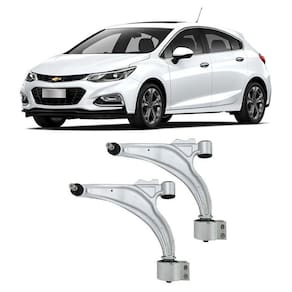 Bandeja Chevrolet Cruze Dianteiro 2017 Até 2020 O Par