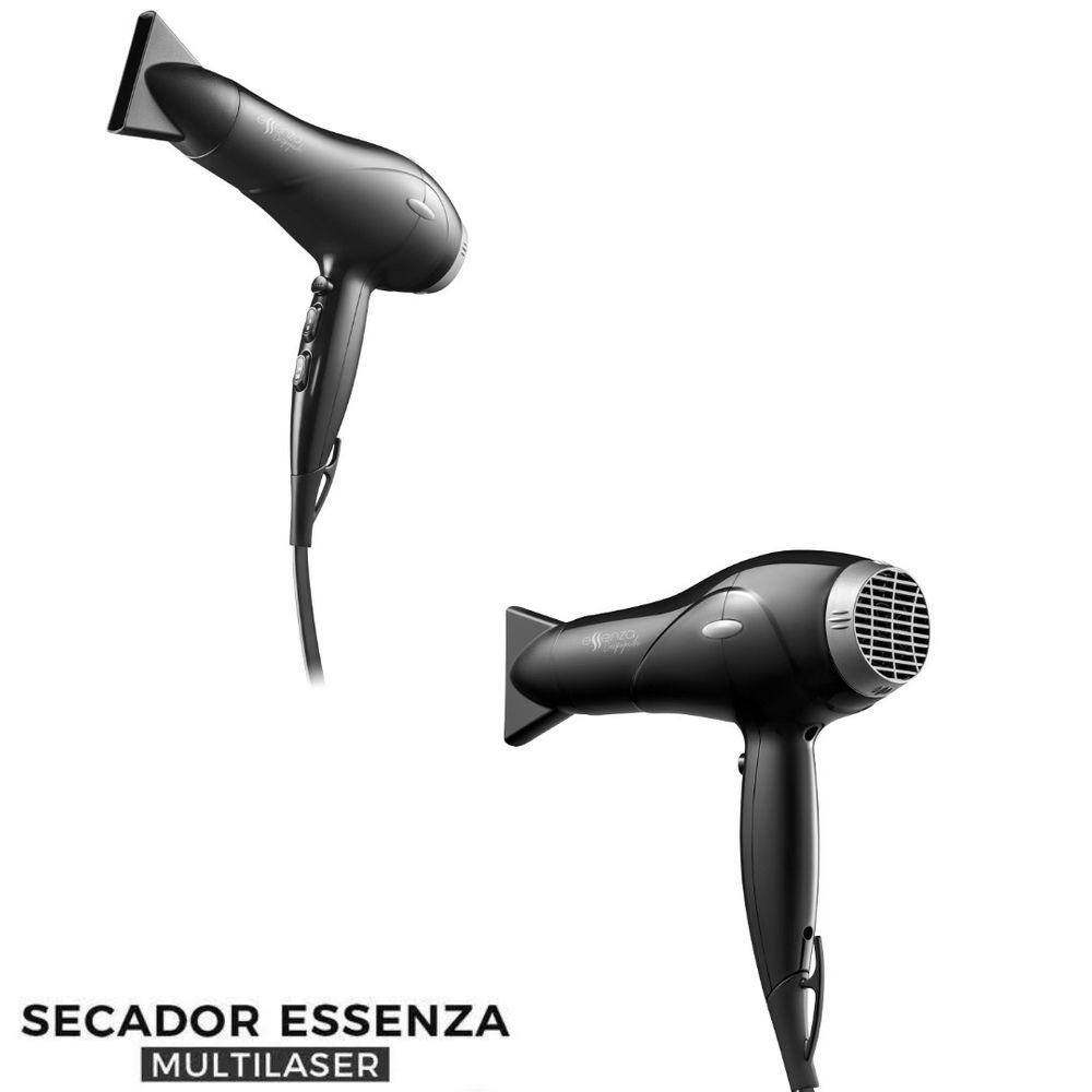 Secador Cabelo 1200w Beauty Ar Quente Pra Profissional