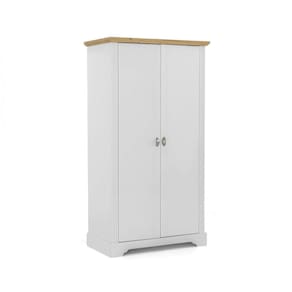 Guarda Roupa Solteiro 2 Portas Nevada Edez Branco