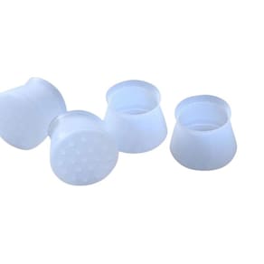 Kit Protetor Para Pés De Cadeira Silicone 8 Peças