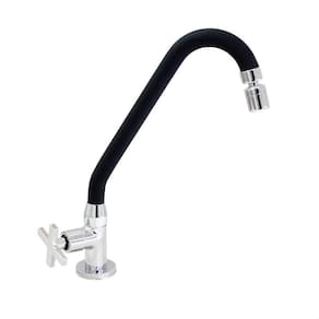 Torneira Cozinha Mesa Bica Preta C29 Arejador Articulado