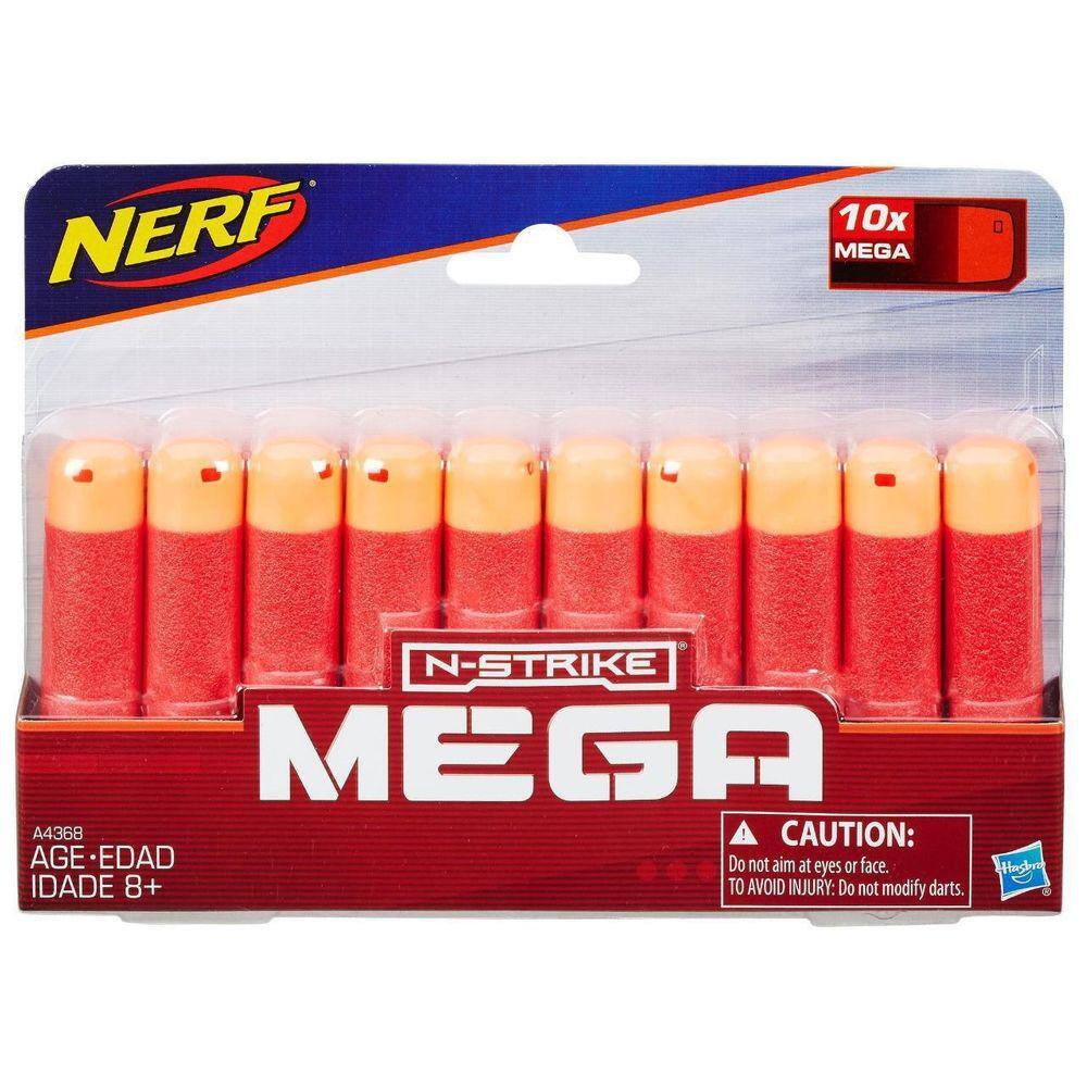 Lança Dardo Nerf Mega Rotofury Nerf Vermelho - Hasbro