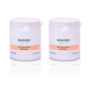 Kit 2 Estanca Sangue Pó Hemostático 25G Granado