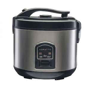 Panela Elétrica de Arroz e Legumes Agratto Inox 10 xícaras
