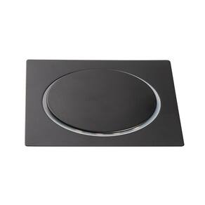 Ralo Click Up Para Chão 15 cm Inox Pingoo.casa - Preto