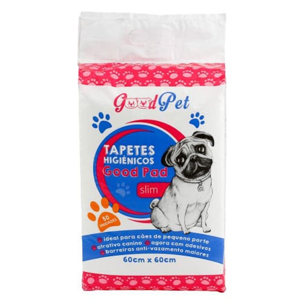 Tapete Higiênico Good Pad 60x60cm c/ 50un Petlike