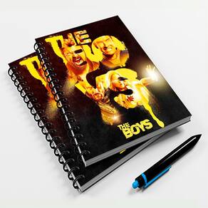 Caderno Universitário 96fls The Boys Mod.01
