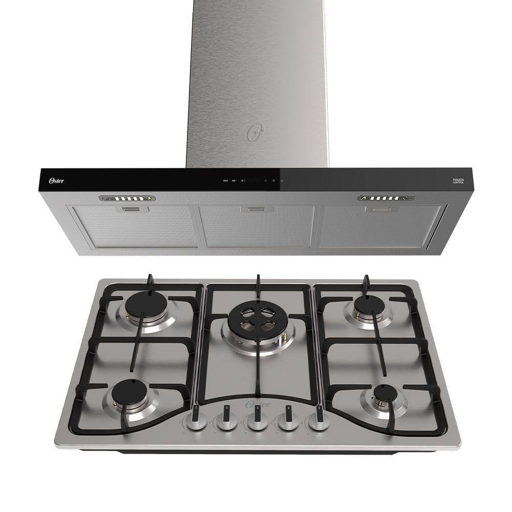 Coifa fogao inox 5 bocas Black Friday | Vale Pix - Casas Bahia